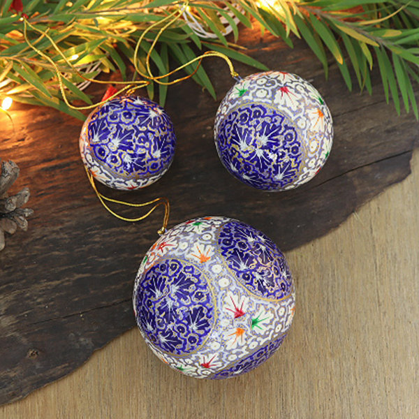 The Holiday Aisle® Fabric Ball Ornament Wayfair